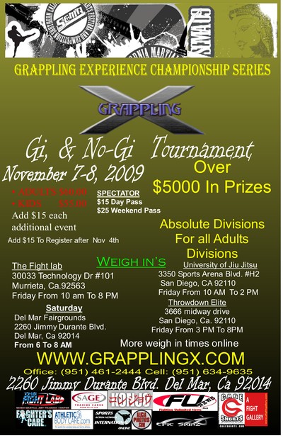 Gi and No-Gi Tournament